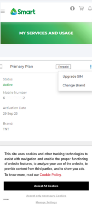 How to Upgrade Your Smart Prepaid Physical SIM to eSIM via MySmart ...